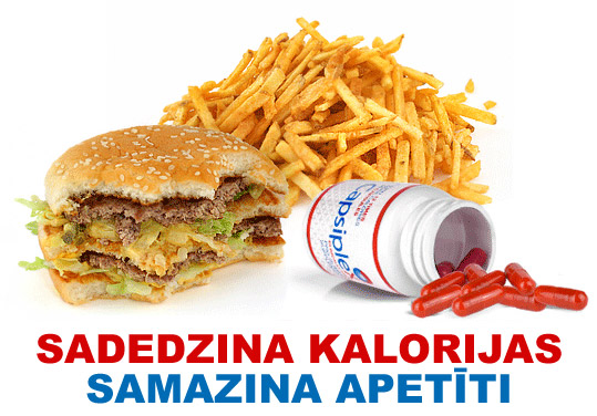 burgeris un kalorijas